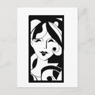 Classy Girl Briefkaart