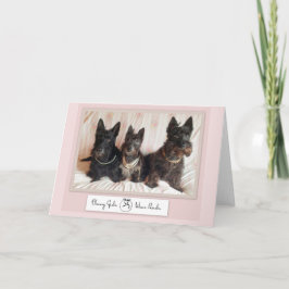 Classy Girls Draag Parelkaarten Kaart