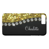 Classy Glamoureus Bling Design Case-Mate iPhone Case (Achterkant (Horizontaal))
