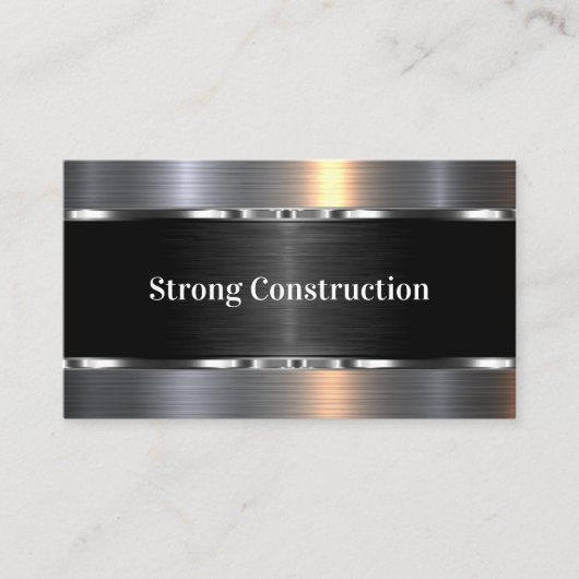 Classy Glitzy Beauty Mode Visitekaartjes (Voorkant)