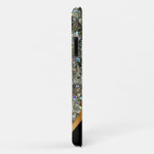 Classy Glitzy Dames Bling Monogram Case-Mate iPhone Case (Achterkant/rechts)