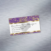 Classy Glitzy Hair Beauty Magnetisch Visitekaartje (Voorbeeld)