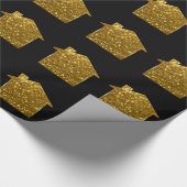 Classy Glitzy Housewarming Design Cadeaupapier (Hoek)