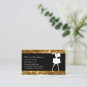 Classy Glitzy Mode Visitekaartjes (Staand voorkant)