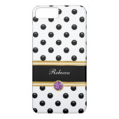 Classy Glitzy Rhinestone Jewel Case-Mate iPhone Case (Achterkant)