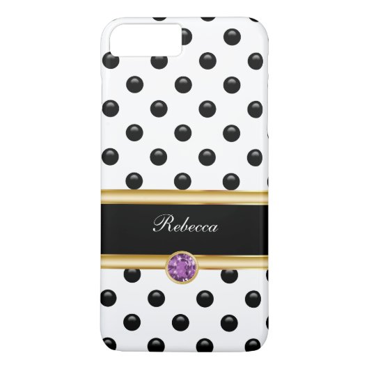 Classy Glitzy Rhinestone Jewel Case-Mate iPhone Case (Achterkant)