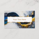 Classy Glitzy Stone Look Pattern Business Cards Visitekaartje (Voorkant)