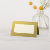 Classy Gold Border Gouden Jubileum Blank Plaatskaartje (Voorkant)