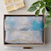 Classy Gold dreamcatcher Rainbow Clouds Sky-ontwer Tissuepapier (Geschenk)