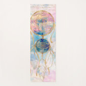 Classy Gold dreamcatcher Rainbow Clouds Sky-ontwer Yogamat (Voorkant)