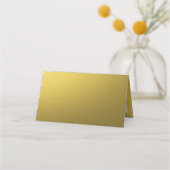 Classy Gold Glitter Border Jubileum Blank Plaatskaartje (Achterkant)