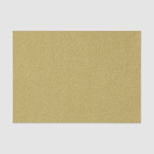 Classy Gold Glitter Tissuepapier (Voorkant)