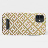 Classy Gold Greek Key - persoonlijk Case-Mate iPhone Case (Achterkant (horizontaal))