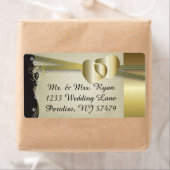  Classy Gold Heart Etiket (Insitu)