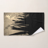 Classy Gold Leaf-ontwerp Bad Handdoek (Handdoek)