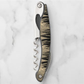 Classy Gold Leaf-ontwerp Kurkentrekker (Voorkant)