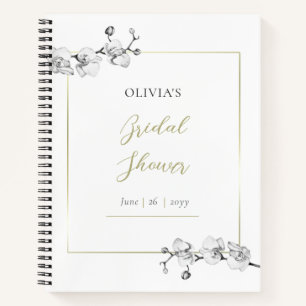 Classy Gold Lijst Orchids Vrijgezellenfeest Gift L Notitieboek
