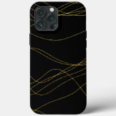 Classy Gold Lines Case-Mate iPhone Case (Achterkant)