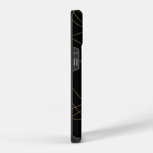 Classy Gold Lines iPhone Hoesje (Rechterkant)