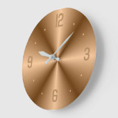 Classy Gold met grote cijfers> Minimale klokken (Hoek)