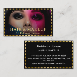 Classy Golden lijst Sparkle Glitter Lijst Foto Visitekaartje