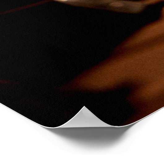 Classy Golden Piano Keys Print op Canvas (Hoek)