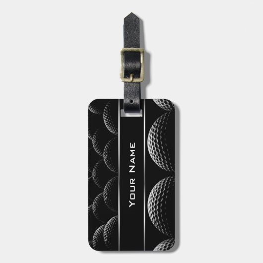 Classy Golf Bagagelabel (Voorkant verticaal)