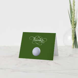 Classy Golf Business Bedankt Kaarten