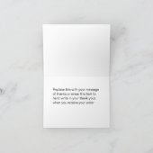 Classy Golf Business Bedankt Kaarten (Binnen)