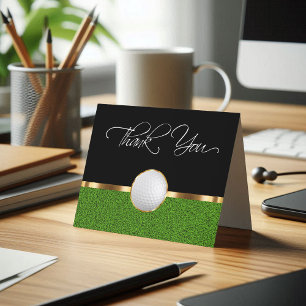 Classy Golf Business Bedankt Kaarten