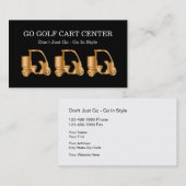 Classy Golf Carts Visitekaartje (Voorkant / Achterkant)
