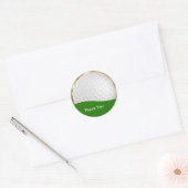 Classy Golf Dank u Stickers (Envelop)