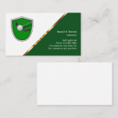 Classy Golf Training Visitekaartje Design Sjabloon (Voorkant / Achterkant)