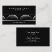 Classy Golf Visitekaartje (Voorkant / Achterkant)