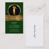 Classy Golf Visitekaartjes (Voorkant / Achterkant)