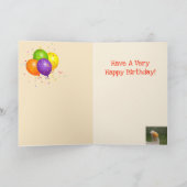 Classy Goose Friend Birthday Kaart (Binnen)