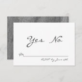 Classy Granite RSVP (Voorkant / Achterkant)