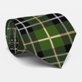 Classy Green Pset St. Patrick's Day Stropdas (Opgerold)