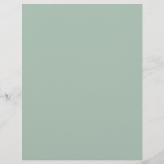 Classy Greenery Tropical Baby Bingo Shower Game (Achterkant)