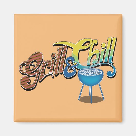 Classy Grillin' Magneet (Voorkant)