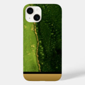 Classy Groen Goud Marmeren Patroon iPhone / Androi Case-Mate iPhone Case (Achterkant)