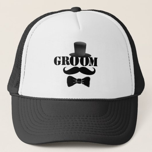 Classy Groom Trucker Pet (Voorkant)
