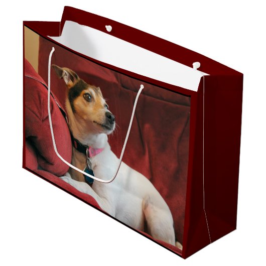 Classy Groot Cadeauzakje (Voorkant Gekanteld)