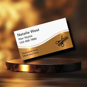 Classy Haarstylist Visitekaartjes