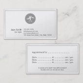 Classy Hair Stylist Appointment Visitekaartje Afsprakenkaartje (Voorkant / Achterkant)