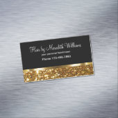 Classy Hairdresser Business Magnets Magnetisch Visitekaartje (Voorbeeld)