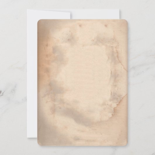 Classy Halloween  Duivelse lekkernijen Uitnodigen Kaart (Achterkant)