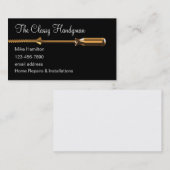 Classy Handyman-Visitekaartjes Uniek ontwerp Visitekaartje (Voorkant / Achterkant)