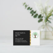 Classy Health Care Professional Business Visitekaartje (Staand voorkant)
