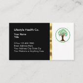 Classy Health Care Professional Business Visitekaartje (Voorkant)
